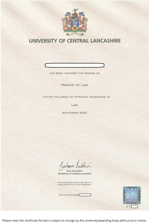 sample-certificate-llm-uclan