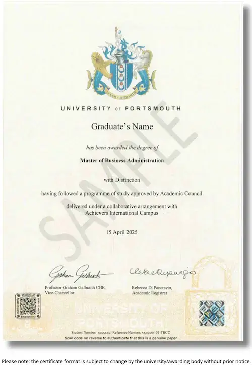 certificate-mba-top-up-portsmouth-university