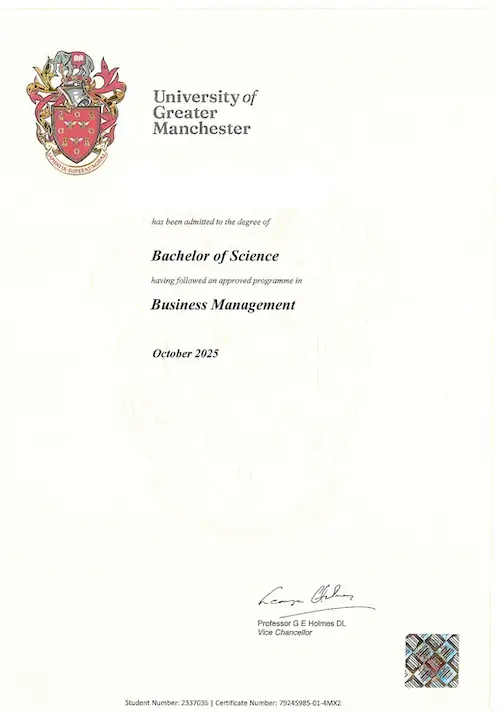 university-greater-manchester-certificate